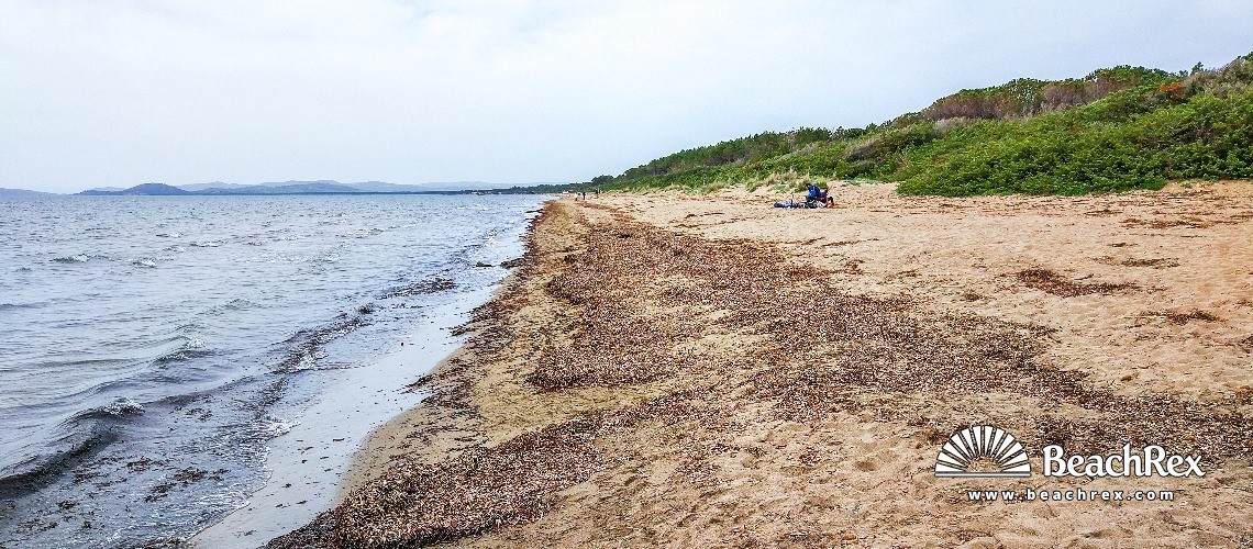 Italien - Toscana -  Orbetello - Strand Giannella