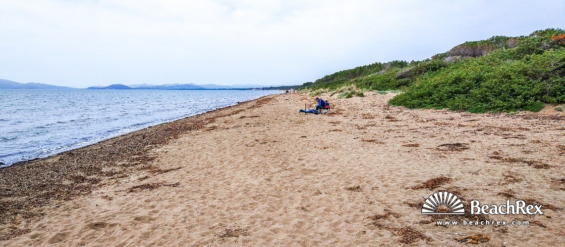 Italien - Toscana -  Orbetello - Strand Giannella
