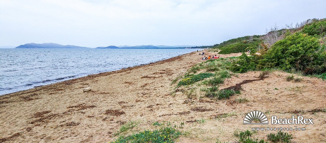 Italien - Toscana -  Orbetello - Strand Giannella