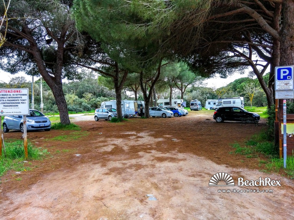 Italien - Toscana -  Orbetello - Strand Giannella