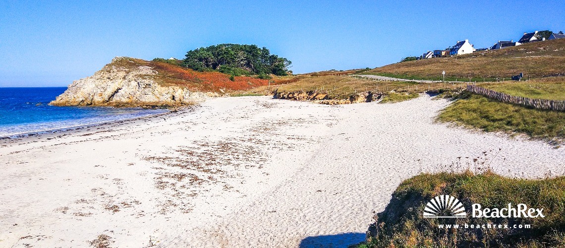 france - Bretagne -  Plouarzel - Plage de Porz Tévigné