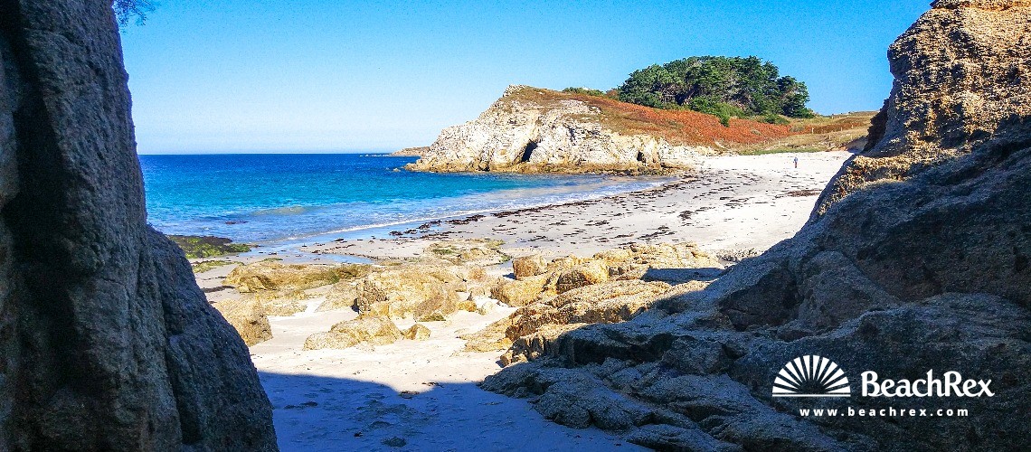 france - Bretagne -  Plouarzel - Plage de Porz Tévigné
