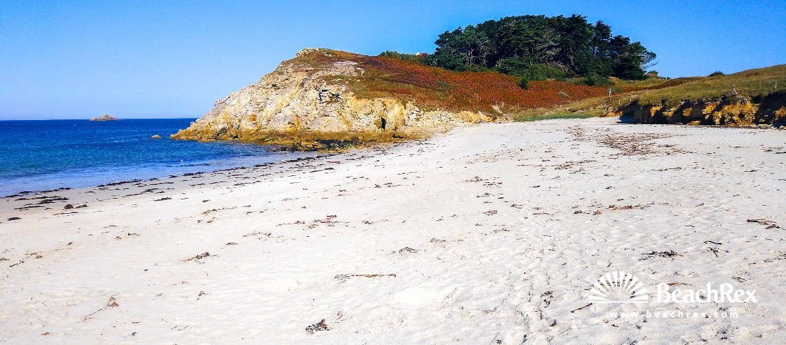 france - Bretagne -  Plouarzel - Plage de Porz Tévigné