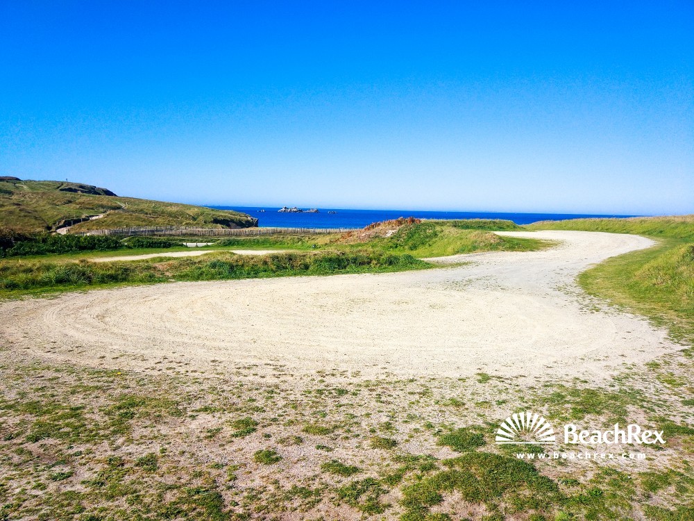 france - Bretagne -  Plouarzel - Plage de Porz Tévigné