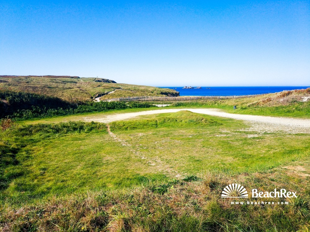 france - Bretagne -  Plouarzel - Plage de Porz Tévigné