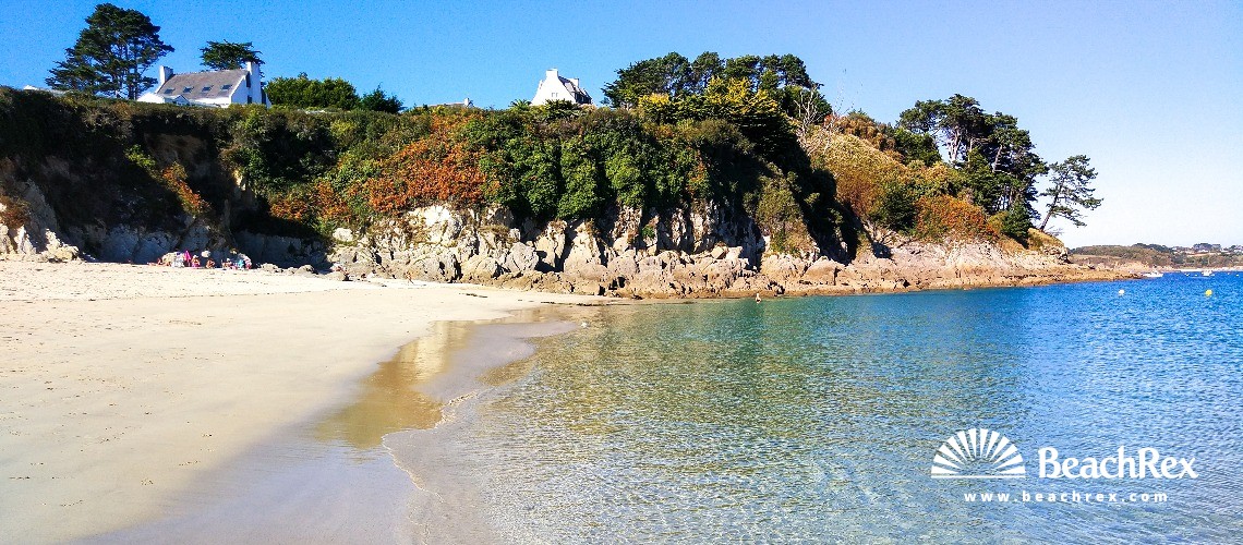 France - Bretagne -  Plougonvelin - Plage de Bertheaume