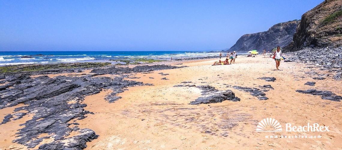 Portogallo - Algarve -  Rogli - Praia do Vale dos Homens