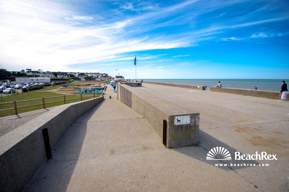 France - Normandie -  Saint-Aubin-sur-Mer - Plage de St Aubin sur Mer