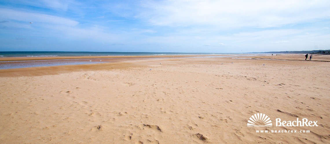 France - Normandie -  Saint-Laurent-sur-Mer - Plage Omaha beach