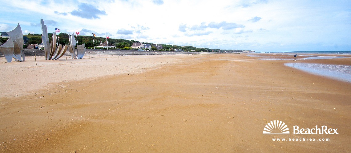 France - Normandie -  Saint-Laurent-sur-Mer - Plage Omaha beach