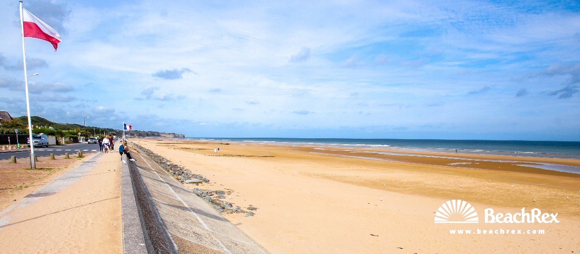 France - Normandie -  Saint-Laurent-sur-Mer - Plage Omaha beach
