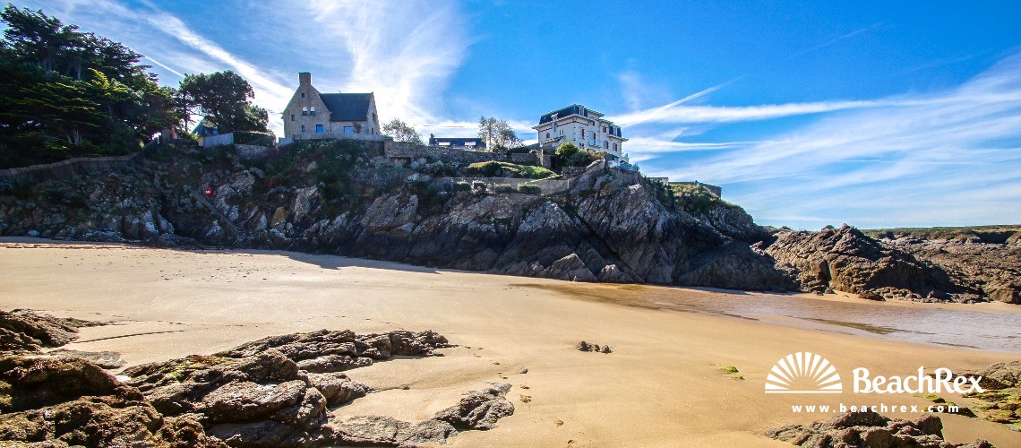 france - Bretagne -  Saint-Malo - Plage du Nicet