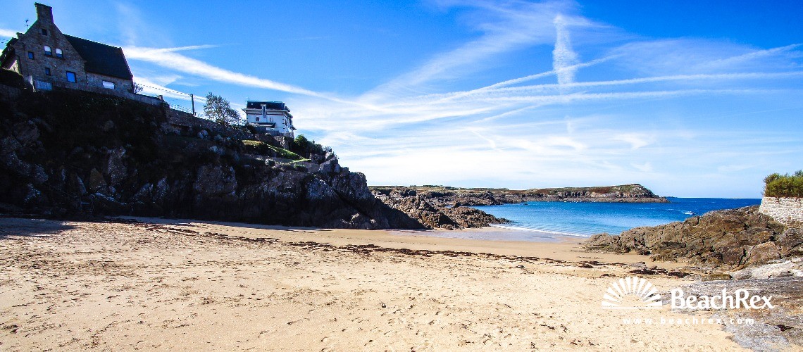 france - Bretagne -  Saint-Malo - Plage du Nicet