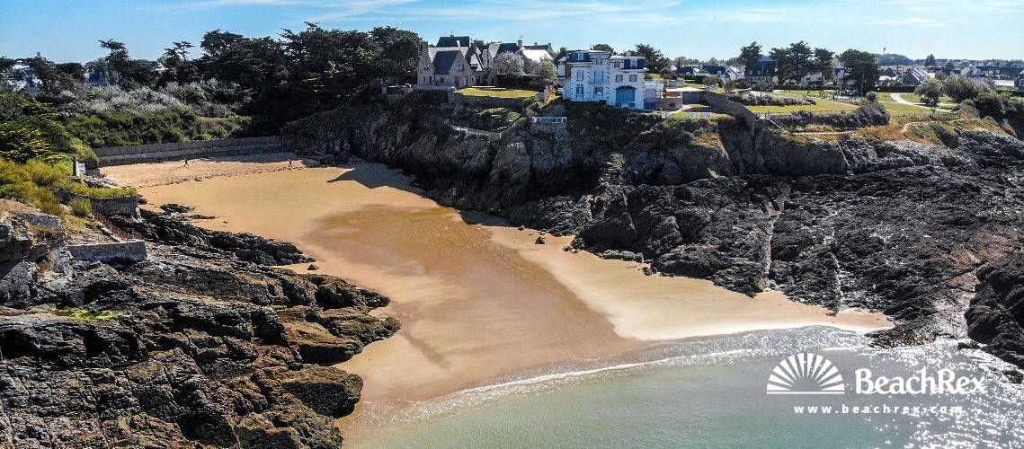 france - Bretagne -  Saint-Malo - Plage du Nicet