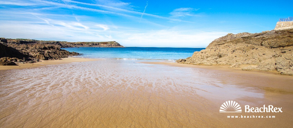 france - Bretagne -  Saint-Malo - Plage du Nicet