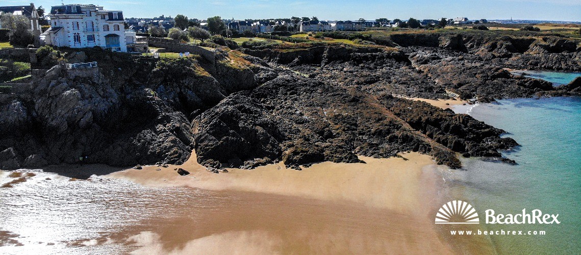 france - Bretagne -  Saint-Malo - Plage du Nicet