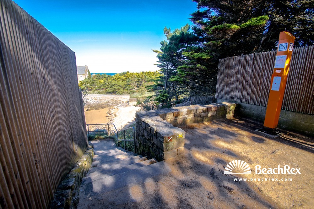 france - Bretagne -  Saint-Malo - Plage du Nicet