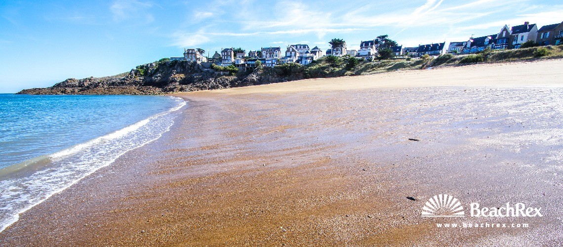 france - Bretagne -  Saint-Malo - Plage du val