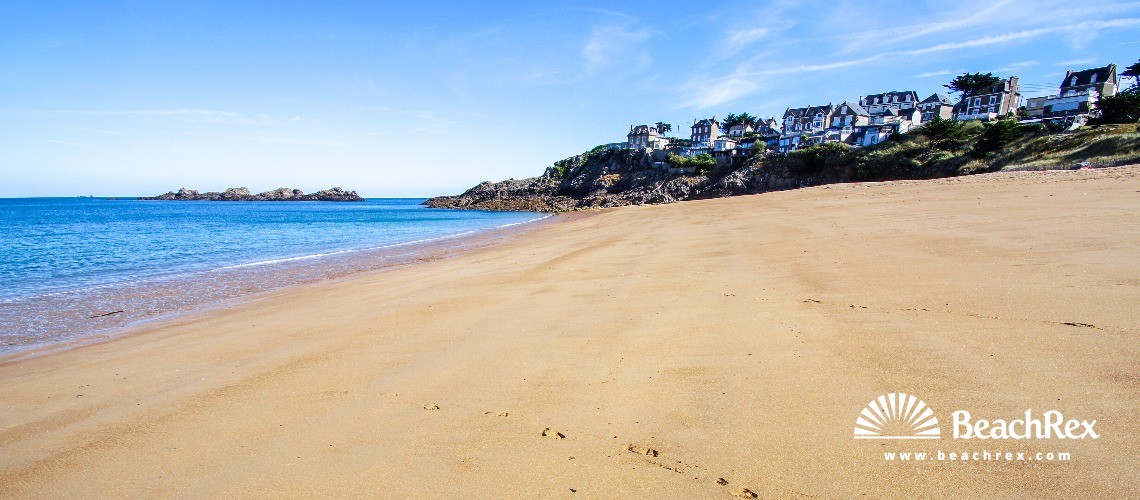 france - Bretagne -  Saint-Malo - Plage du val