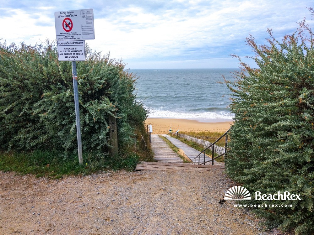 Frankreich - Pays de la Loire -  Saint-Nazaire - Plage des Jaunais