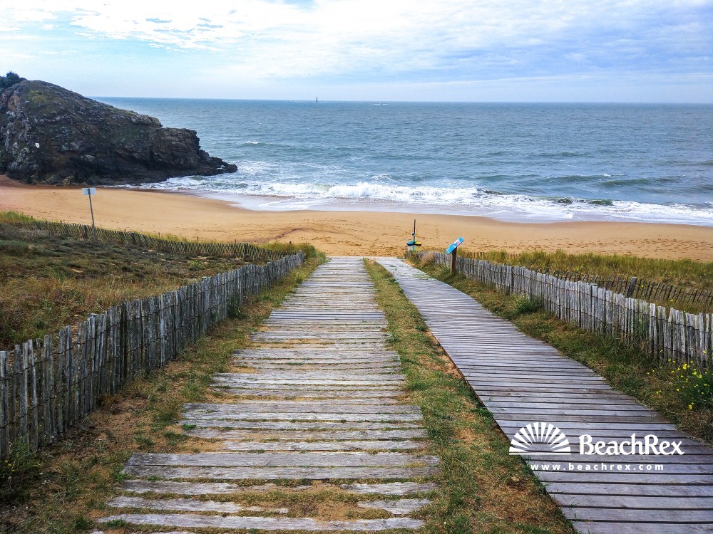 Frankreich - Pays de la Loire -  Saint-Nazaire - Plage des Jaunais