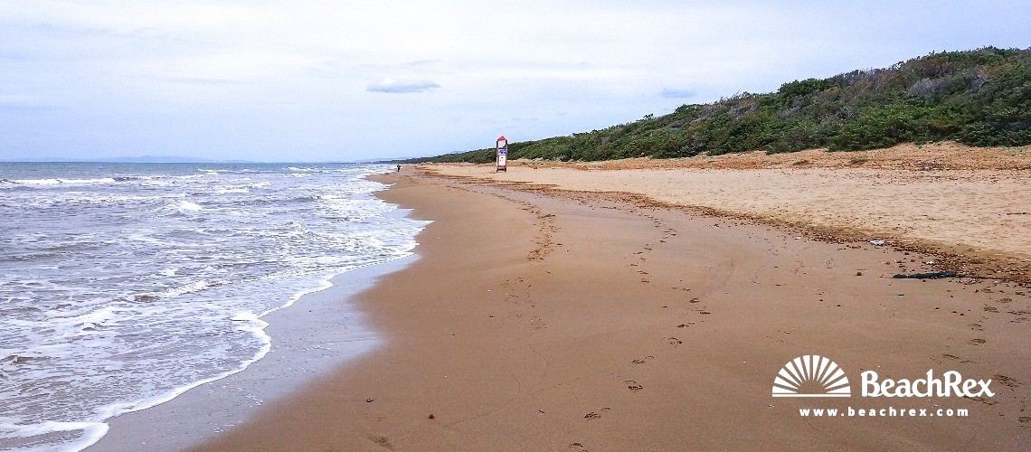 Italien - Toscana -  San Vincenzo - Strand Conchiglia