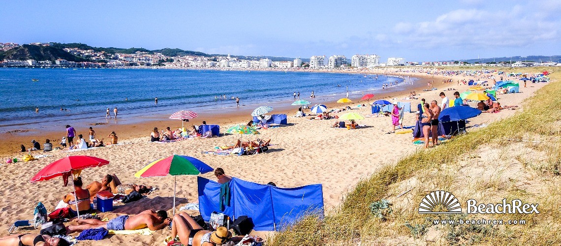 Portugal - Leiria -  São Martinho do Porto - Praia de São Martinho do Porto