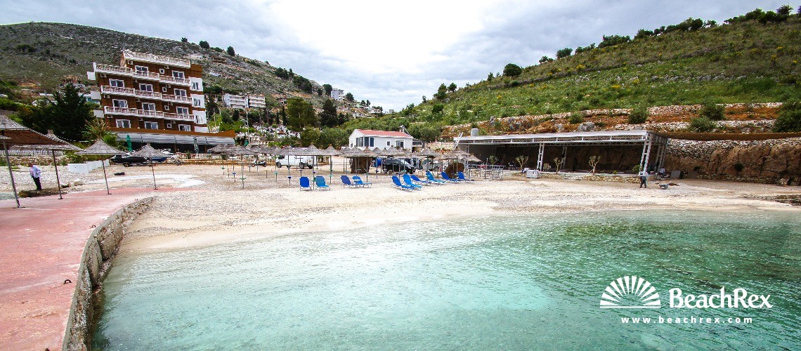 Albania - Vlorë -  Sarandë - Plazhi Gjiri Sarandë
