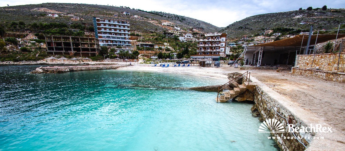 Albania - Vlorë -  Sarandë - Plazhi Gjiri Sarandë