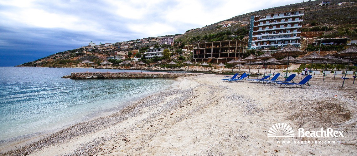 Albania - Vlorë -  Sarandë - Plazhi Gjiri Sarandë