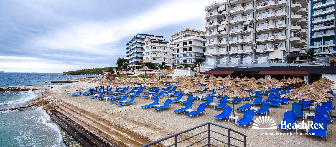 Albania - Vlorë -  Sarandë - Plazhi Sarandë 2