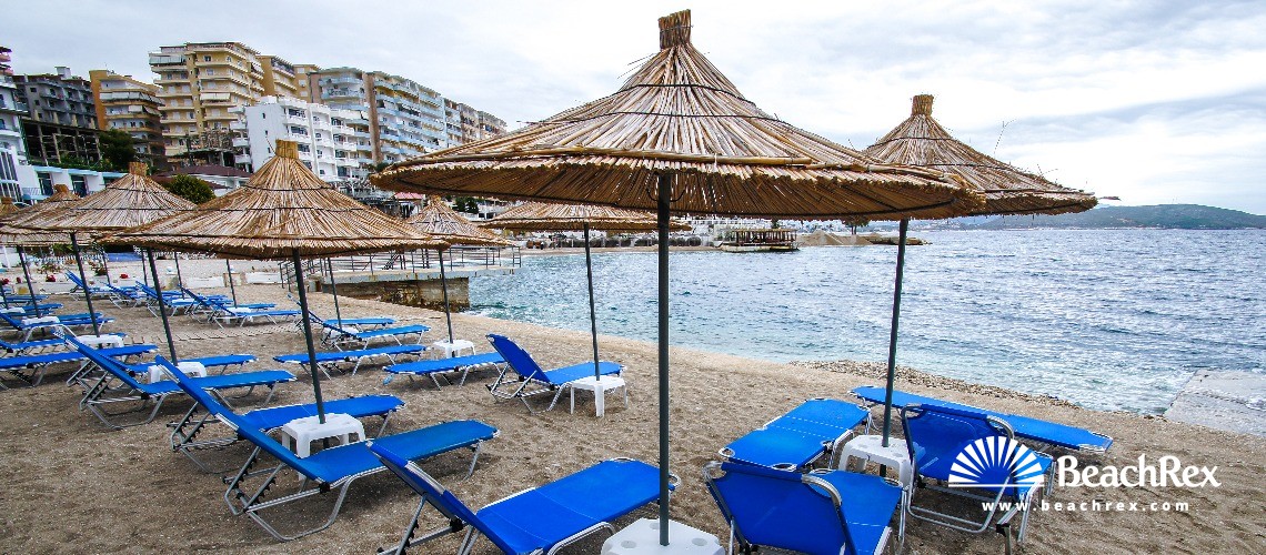 Albania - Vlorë -  Sarandë - Plazhi Sarandë 2