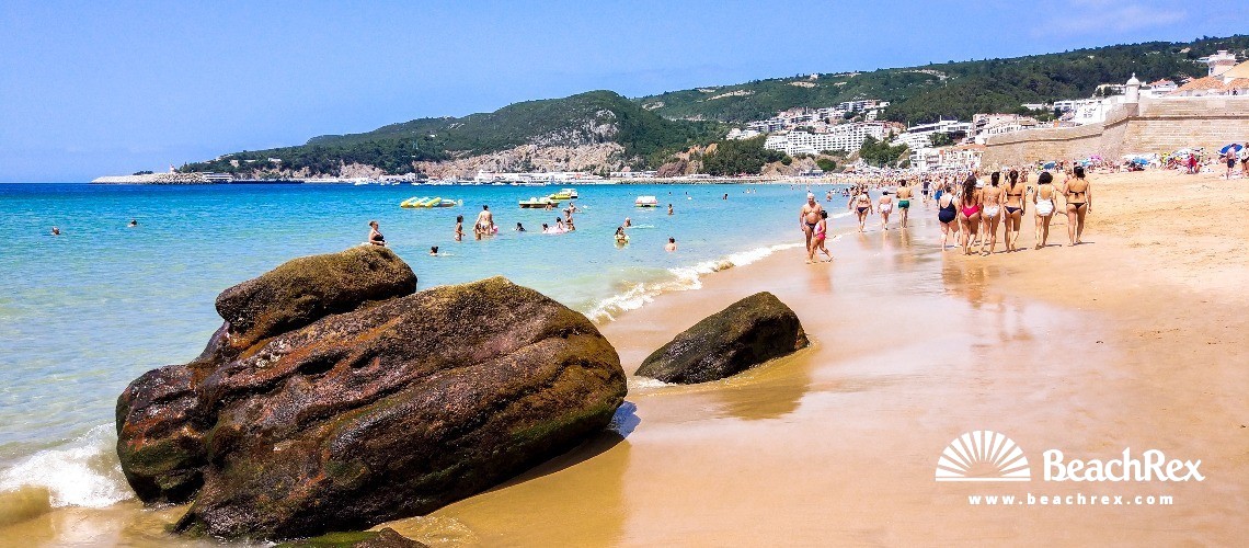 Portugal - Setubal -  Sesimbra - Praia da Califórnia