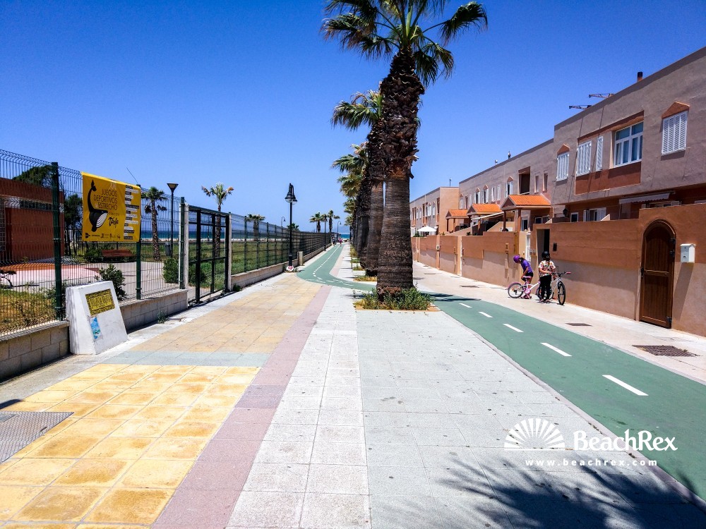 Spain - Andalucia -  Tarifa - Playa los Lances Sur