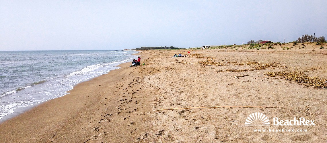 Italy - Lazio -  Tarquinia - Beach Sant'Agostino