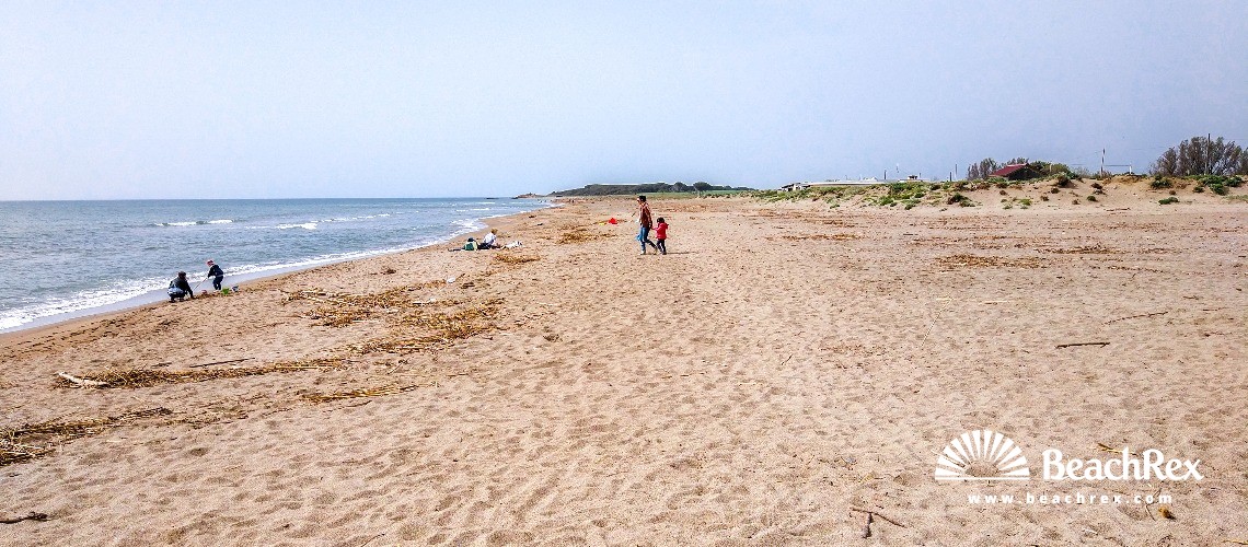 Italy - Lazio -  Tarquinia - Beach Sant'Agostino