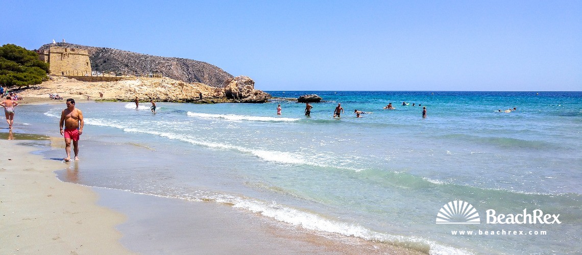 Spanien - Valencia -  Teulada - Platja del l'Ampolla