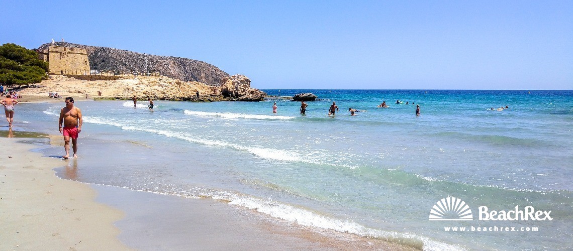 Spain - Valencia -  Teulada - Platja del l'Ampolla