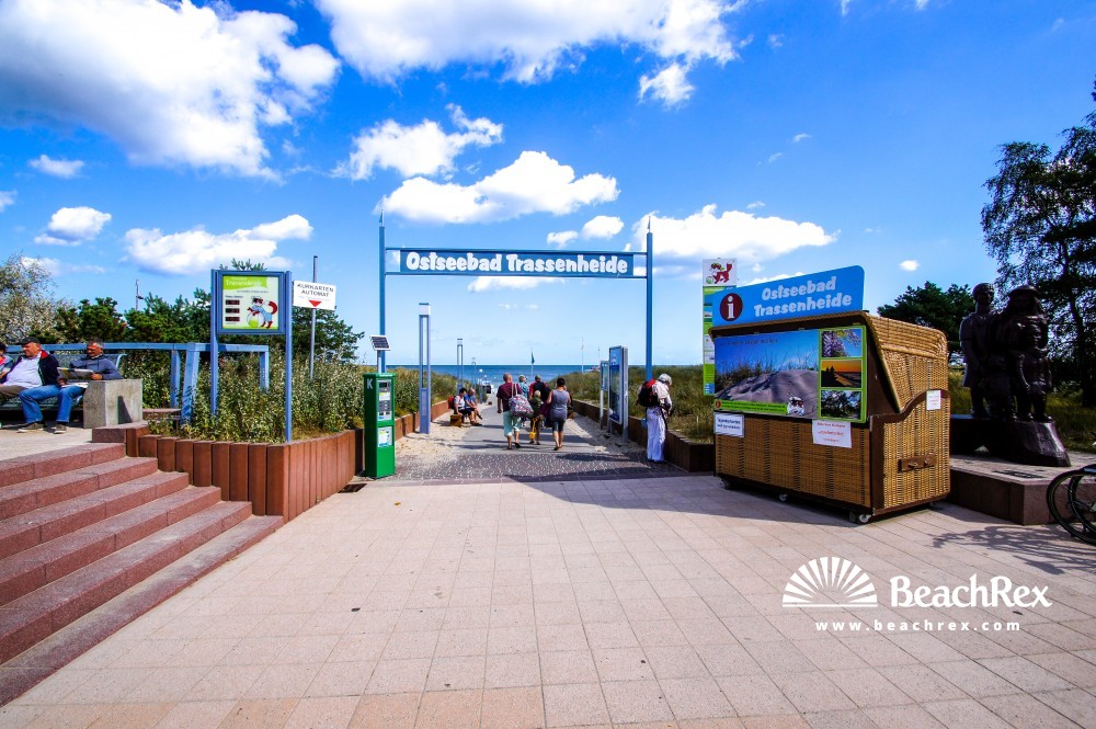 Alemania - MecklenburgVorpommern - Usedom -  Trassenheide - Strand Trassenheide