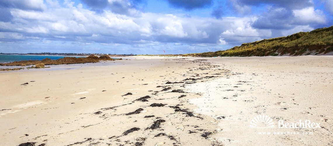 France - Bretagne -  Tréflez - Plage Le Mean