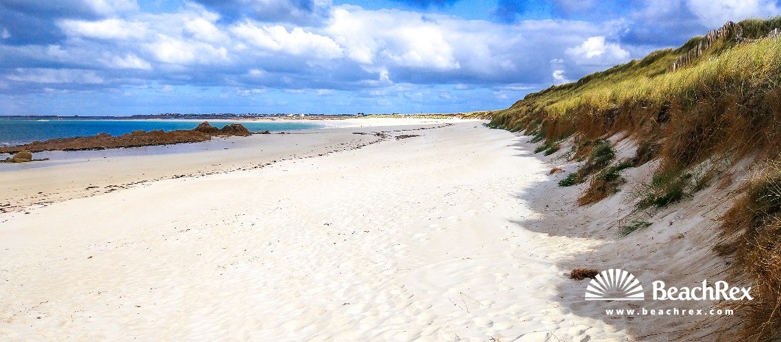 France - Bretagne -  Tréflez - Plage Le Mean