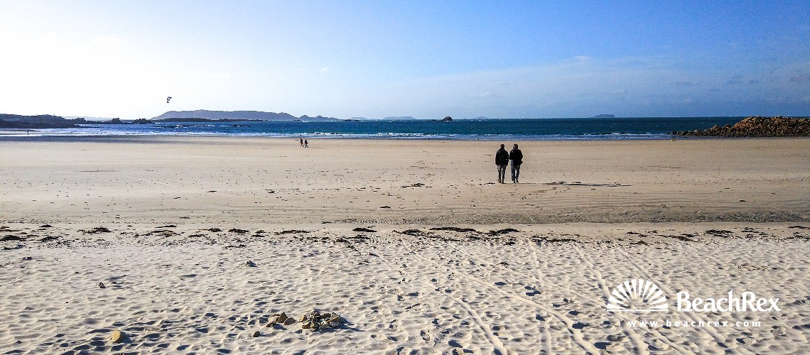France - Bretagne -  Trévou-Tréguignec - Plage de Trestel