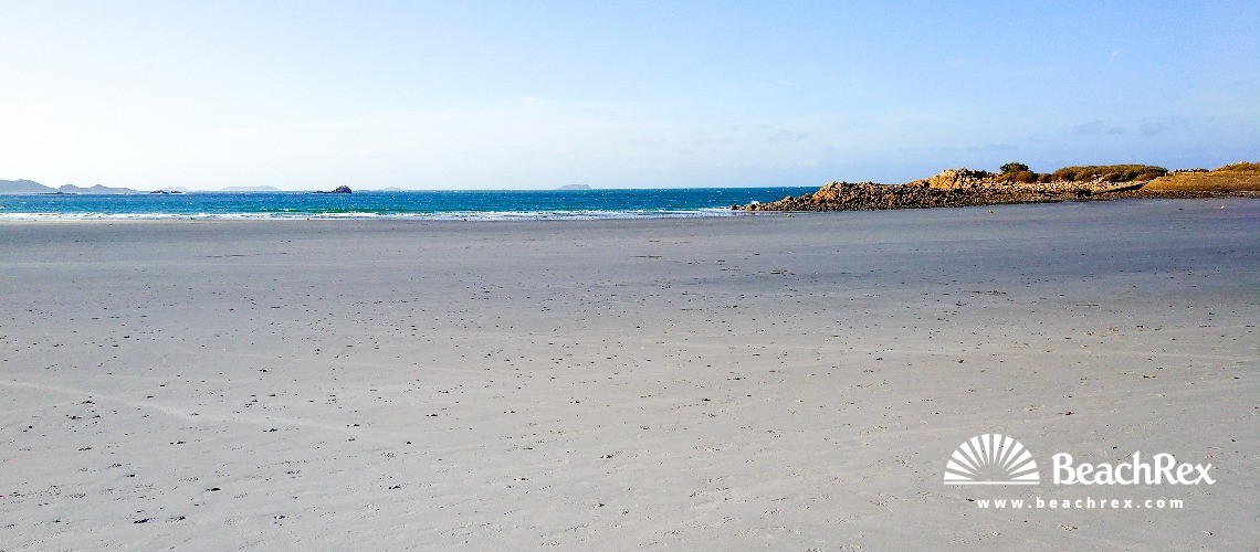 France - Bretagne -  Trévou-Tréguignec - Plage de Trestel
