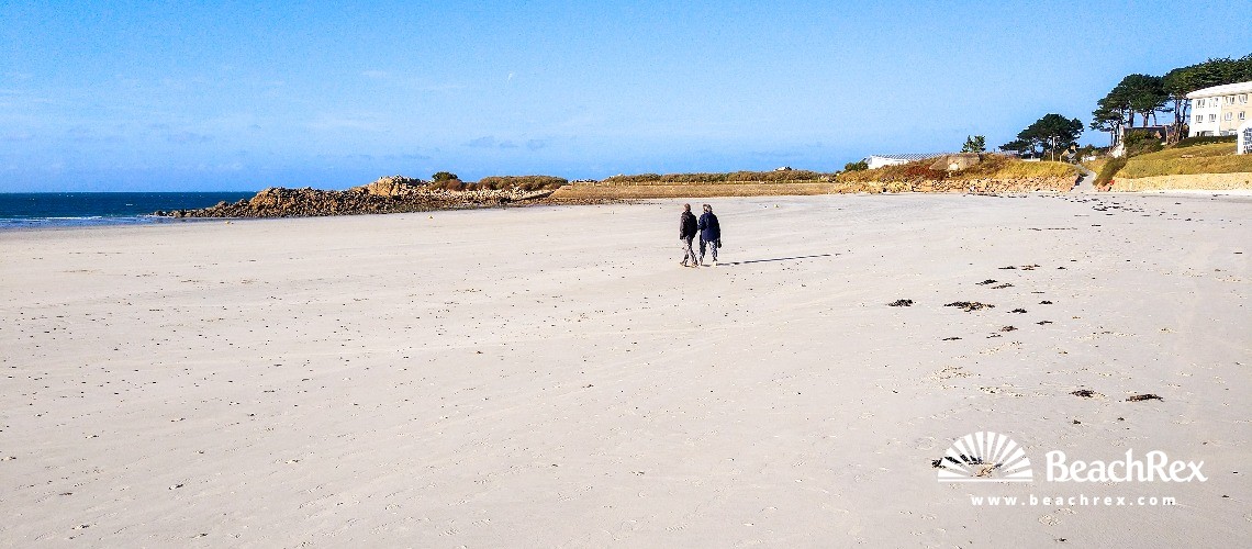 France - Bretagne -  Trévou-Tréguignec - Plage de Trestel