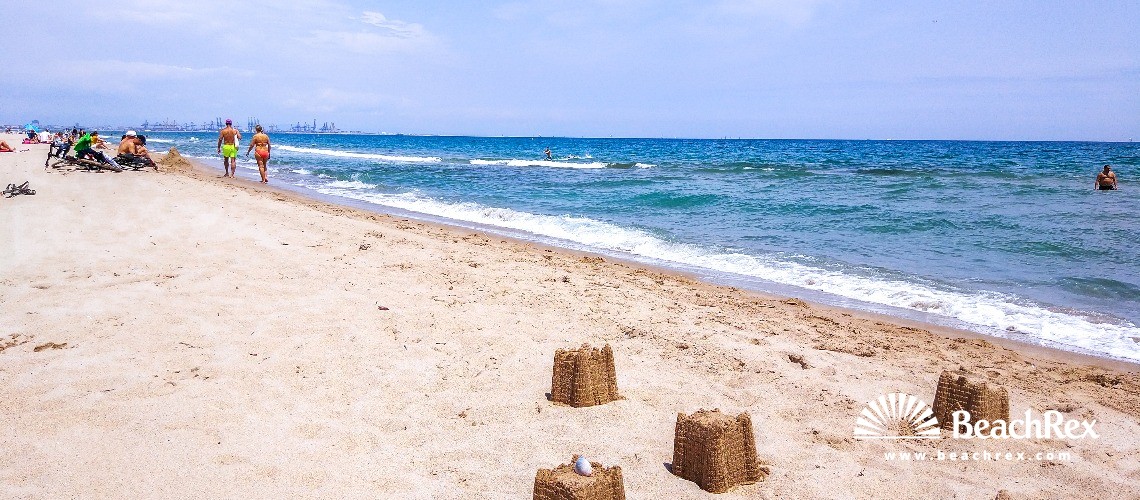 Spain - Valencia -  Valencia - Platja de la Garrofera