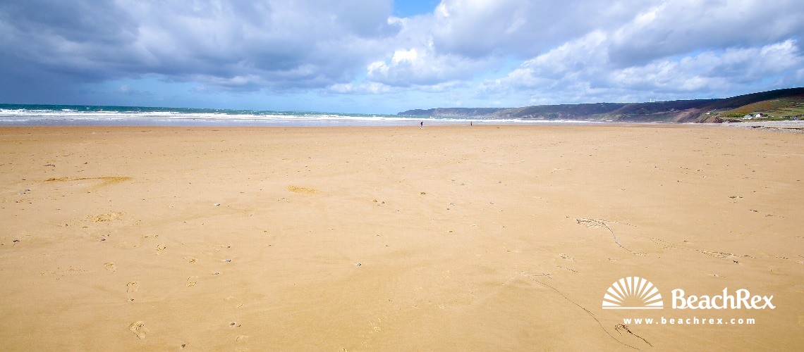 France - Normandie -  Vauville - Plage de Vauville