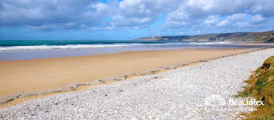 France - Normandie -  Vauville - Plage de Vauville