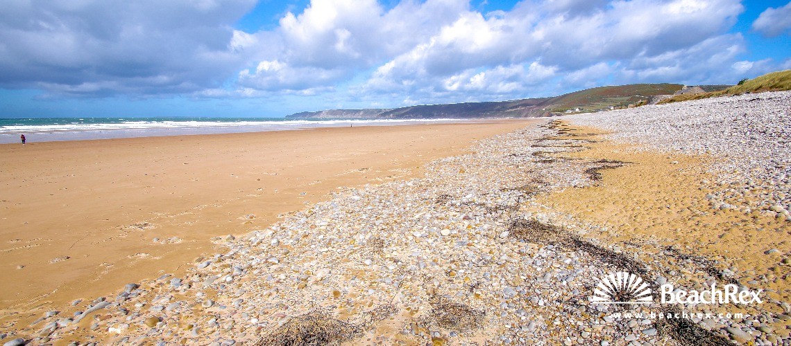 France - Normandie -  Vauville - Plage de Vauville