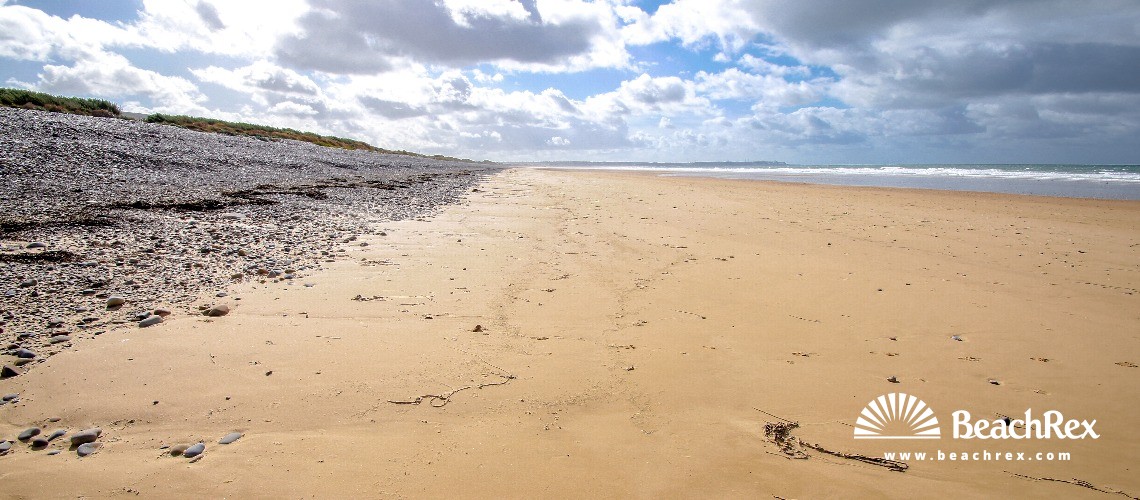 France - Normandie -  Vauville - Plage de Vauville