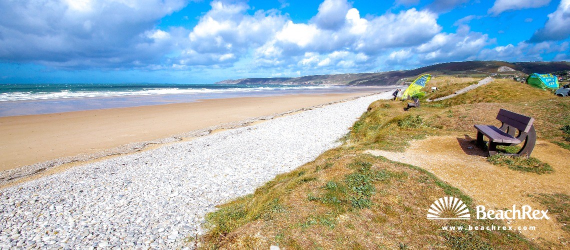 France - Normandie -  Vauville - Plage de Vauville